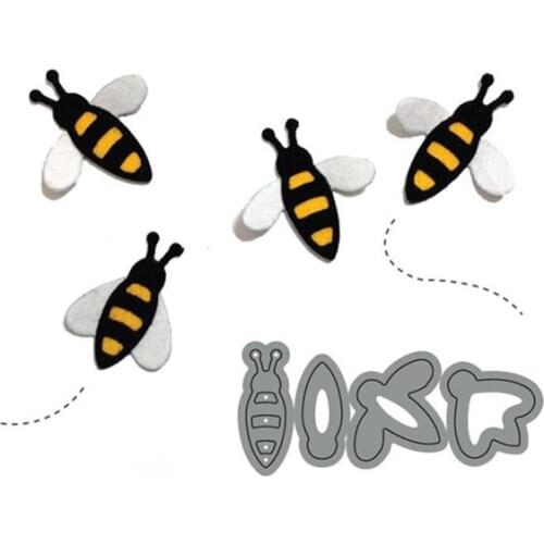 Fly Bee Insect Metal Die Cuts Cutting Dies For DIY Scrapbooking Embossing Paper Cards Making Decorative Craft New 2018 Die