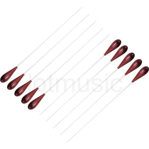 Rhythm Band Music Director Orchestra Conductor Conducting Baton Fiberglass Wood Handle Pack of 10