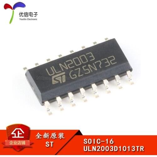 Original authentic patch ULN2003D1013TR SOIC16 50V / 500mA 7NPN type Darlington