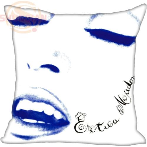 Custom Pillow Madonna &12 Pillowcases zipper (35x35cm One Side) Pillow Cover