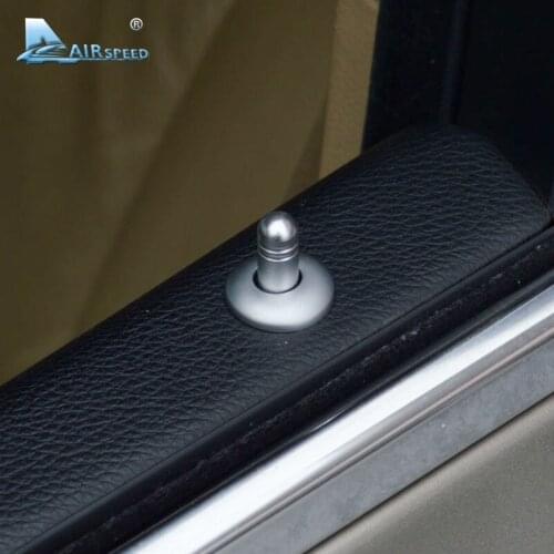 Airspeed for BMW E90 E60 Car Door Lock Pin Lift Bolt 318i 325i Security Door Lock Pins Aluminium Alloy Accessories Car Styling