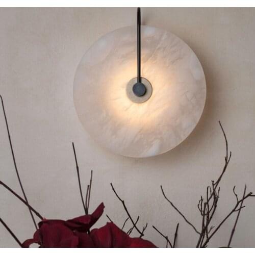 Modern wandlamp wood corridor living room bedroom home deco monkey lamp