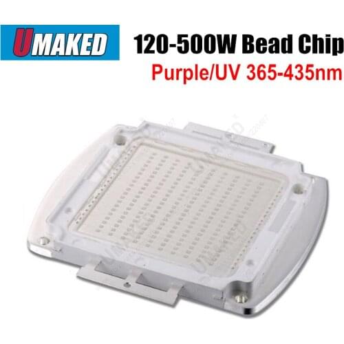 120w150w200w300w500w Purple/UV color beads Chip, 365-435nm High Power LED Chip COB Lights Light Beads