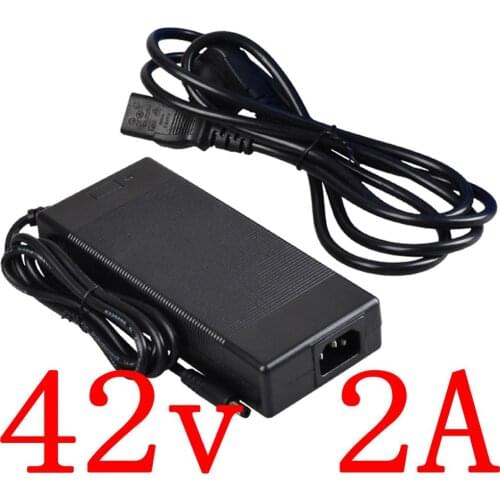 36V Lithium Battery Charger 36V li-ion battery 10S 42V 2A Charger 42V 2A lithium Battery Charger 42V 2A Ebike charger
