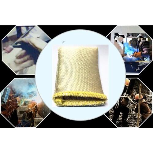 TIG Finger Welding Gloves Heat Shield Cover Guard Heat Protection 15cm/5.9inch