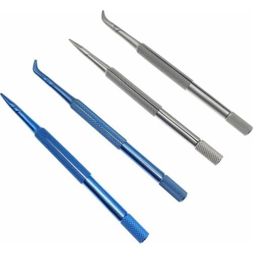 1pcs Titanium stainless steel Blade Breaker Straight/Curved ophthalmic eye instrument