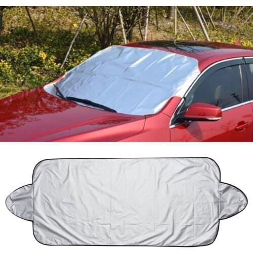 200x70cm Car Front Windshield Cover Outdoor Prevent frost Snow protection dustproof heatproof Sunshade Cover Car Sun Block
