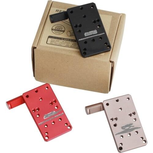 Sight adapter Rear Sight Reflex Mount Plate Base gun accessories