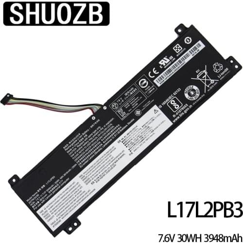 L17L2PB3 L17M2PB4 L17M2PB3 L17L2PB4 L17C2PB3 L17C2PB4 Laptop Battery For Lenovo IdeaPad V330-15IKB V530-15IKB V530-14IKB New