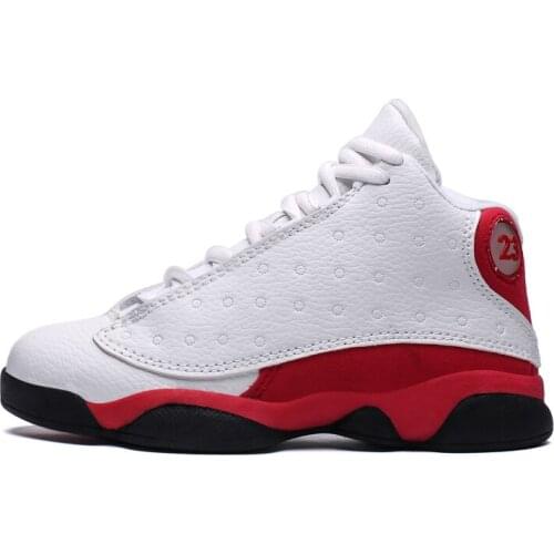 Basketball Children Shoes For Kids Sneakers Boys Casual Shoes Girls Sneakers Lace-up Running Trainers Footwear Anti-slippery