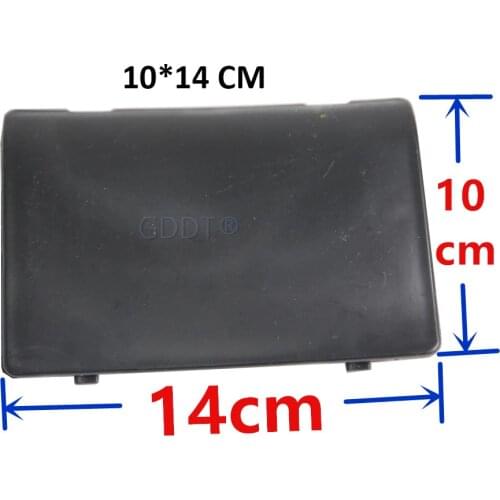 10-14 cm 1 piece REAR bumper cover for Mitsubishi Pajero Mini TAIL tail tow cover for Montero Pinin no painting or silver