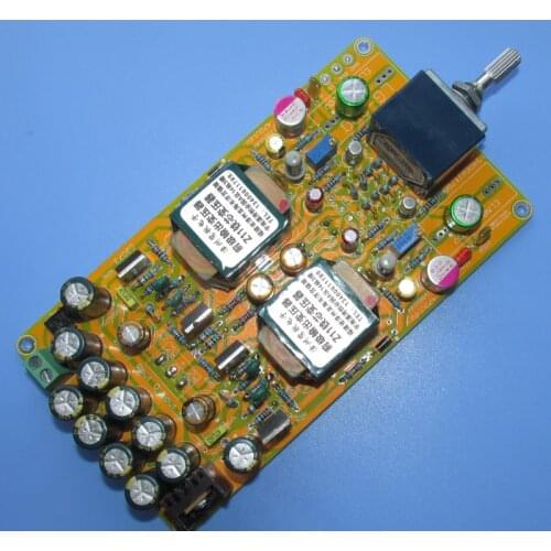 Germanium tube drives the transformer, and the phase inversion drives 2W+2W headphone speaker amplifier board LG-300