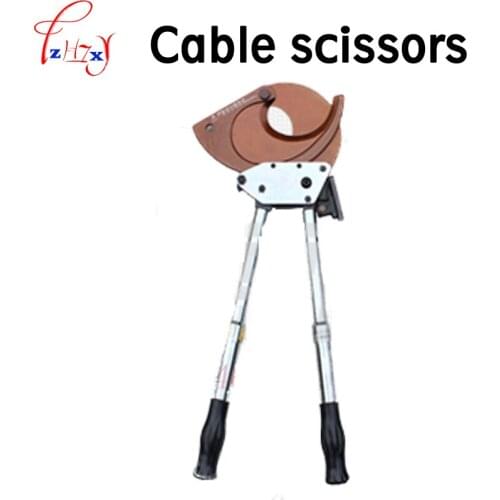 Ratchet type cable shears J95 manual operation copper aluminium wire cutting pliers tools cable scissors