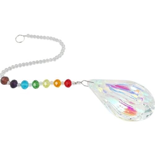 Sun Catcher Feng Shui Crystals Window Large Ab Drop Prism Home Decoration