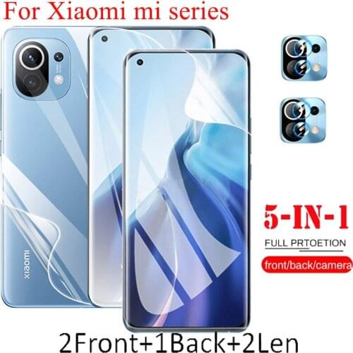 Lamina, hidrogel for xiaomi mi11 lite back&front soft glass xiaomi mi 11i 11t 10t pro 10 t 11 lite hidrogel mi11i hydrogel film