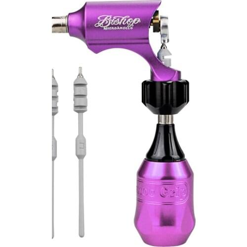 2019 New Tattoo Machine Rotary Shader and Lining Rotary Gun Bishop Professional Style +tattoo grip Adjust the length of the need