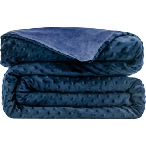 Duvet Cover for Weight Heavy Blanket Case Quilt Bag Bedroom Bubble Velvet Polyester Bedding Bag 153*203cm TJ2148