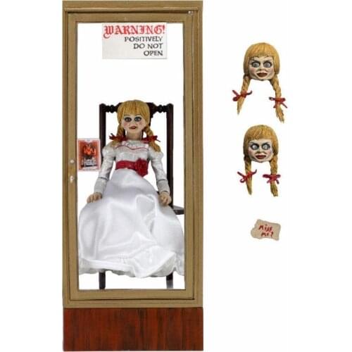 Hasbro Official Genuine Annabelle The Conjuring Deluxe Edition Multi-headed Carving Joints Movable Action Figure Doll