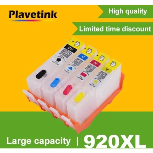Plavetink Ink Cartridge For HP 920 XL Refill Cartridges For HP Officejet 6000 6500 6500 Wireless 6500A 7000 7500 7500A Printer