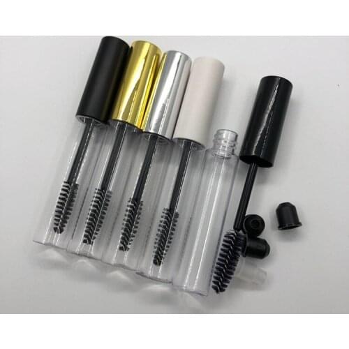 Empty mascara bottles with wand Refillable 10ml Empty Mascara Tube Wand Eyelash Cream Container Bottle DIY Mascara Containe