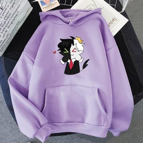 Kawaii Dream Merch Hoodie Womens Sweatshirts Men Women Ranboo Print Pullover Harajuku dream smp clothes Streetwear 12 colors