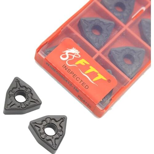 High quality WNMG080412 TM PC4125 insert carbide tool metal External turning tool CNC Original External Turning blade lathe tool