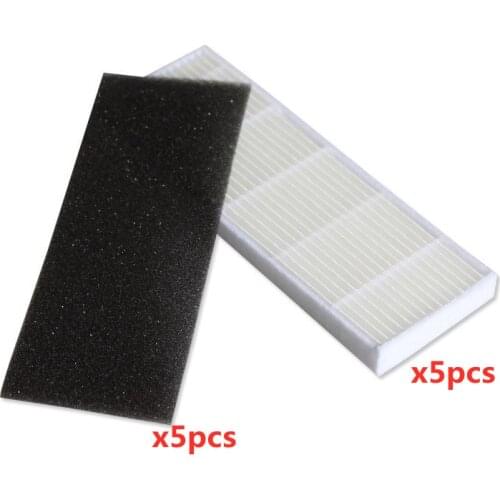 10pcs hepa filter for chuwi ILIFE A4 Robot Vacuum Cleaner Replacement ilife A4 hepa filters Cleaning Robot Vacuum Cleaner