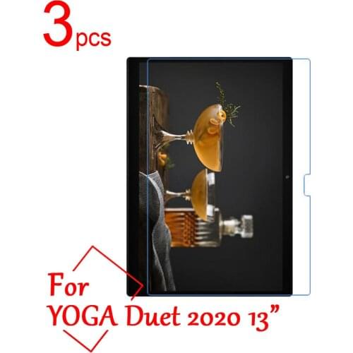 3pcs Ultra Clear/Matte/Nano Anti-Explosion Tablet Screen Protector for Lenovo YOGA Duet 2020 13" Laptop LCD Protective Film