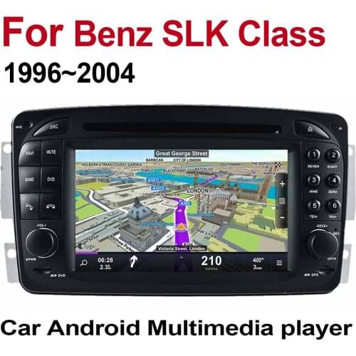 6.2" For Mercedes Benz SLK Class 1996~2004 HD DSP Android 8.0 up Car DVD GPS Navi Map NTG 2 DIN multimedia player radio WiFi