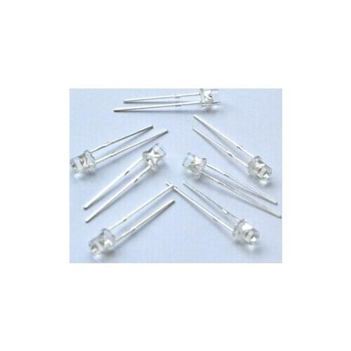 Water Clear Flat Top 3mm visible light sensor,Dawn/dusk sensor ,infrared sensor good quality