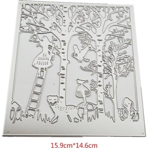 Girl Bird Metal Cutting Dies Stencil Scrapbooking DIY Album Stamp Paper Emboss 95AA