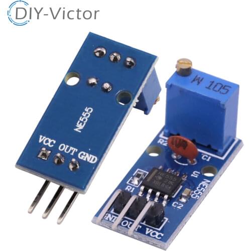 Free Shipping Ne555 adjustable frequency pulse generator module