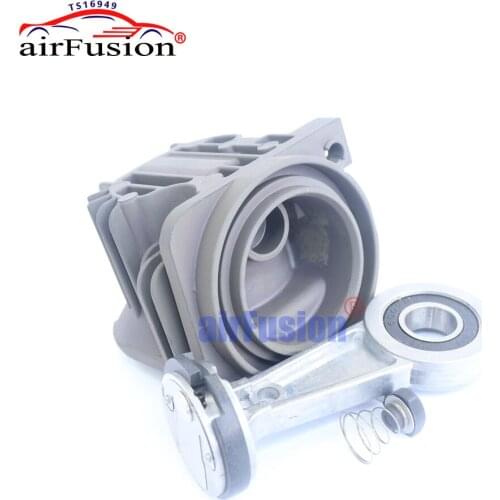 AirFusion Cylinder Head With Rod Piston O-Ring Rubber Valve For BMW X5 E53 A6 Audi Q7 Range Rover L322 Air Suspension Compressor
