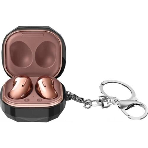 Personality Case For Samsung Galaxy Buds Live Wireless Bluetooth Earphone Protective Cover With Keychain For Headset Charger Box