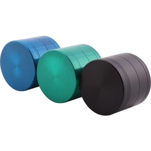 Zinc Alloy Tobacco Grinder Metal Herb Herbal Spice Crusher 63mm Tobacco Smoking Grinder Herb For Smoking Marijuana Accessories