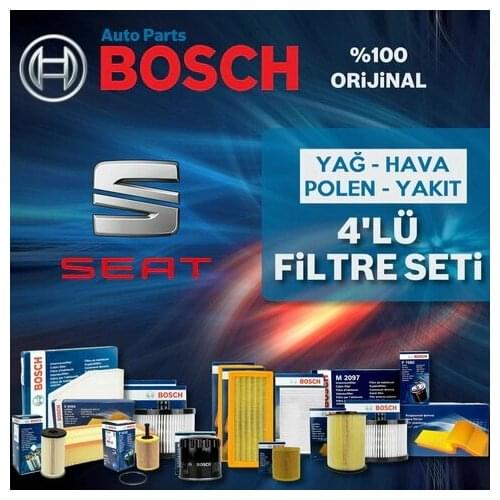 For Seat Cordoba 1.4 Tdı Bosch Filter Care Set 2003-2009