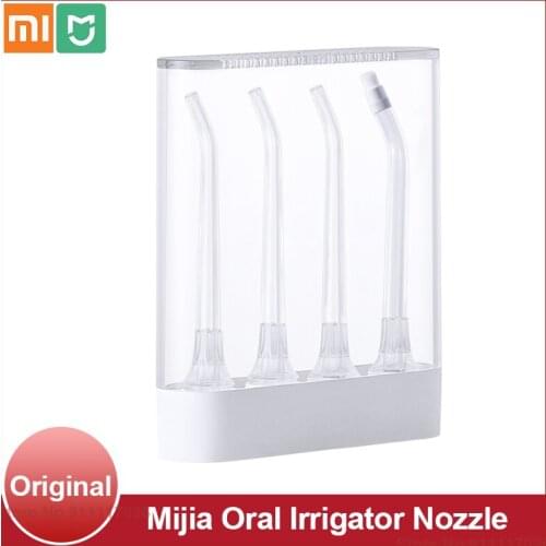 Original Xiaomi Nozzle Accessories for Mijia Electric Oral Irrigator Cordless Electric Water Flosser Flusher Nozzle