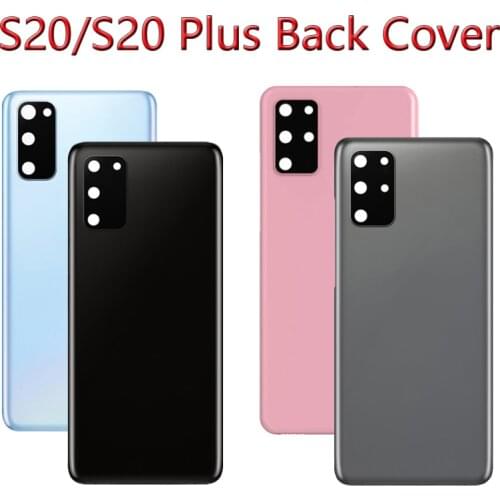 S20 Glass Housing Back Cover With Lens For SAMSUNG Galaxy S20 Back Glass S20 Plus Battery Cover S20 Rear Glass With Logo