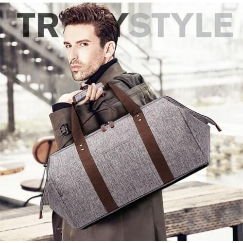 Scione Men Handbag Duffel Bags Travel Waterproof Bags Large Capacity Luggage Shoulder Bags Weekend Bag Men