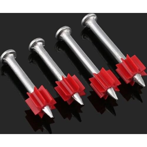 GuHua Hard Cement Wall Steel Nail Shoot Nail Hardened Advertising Nails 50pcs