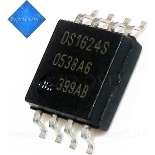 1pcs/lot DS1624S DS1624 SOP-8 In Stock