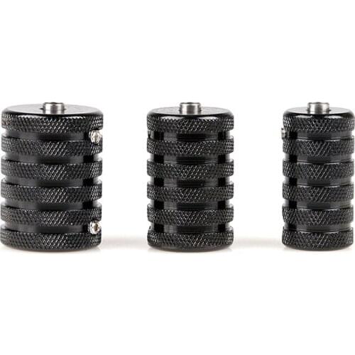 2pcs Tattoo equipment tattoo machine handle 30mm black aluminum handle handle Aluminum handle tattoo supplies Free shipping