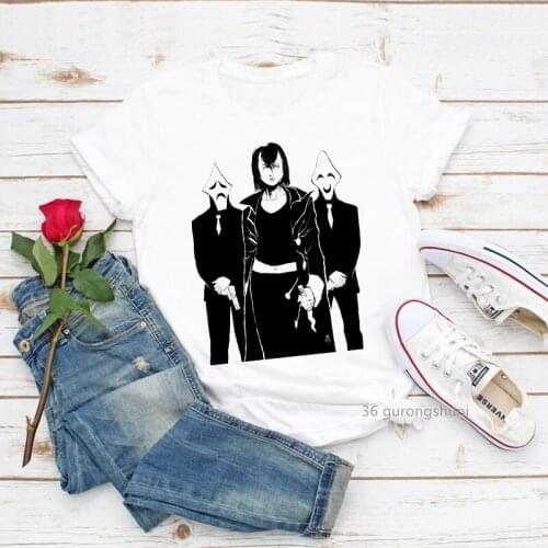 2021 Filipino Manga Alexandra Trese T Shirt Graphic Print T-Shirts Women Clothes Tee Female Clothing Vogue Anime Harajuku Top