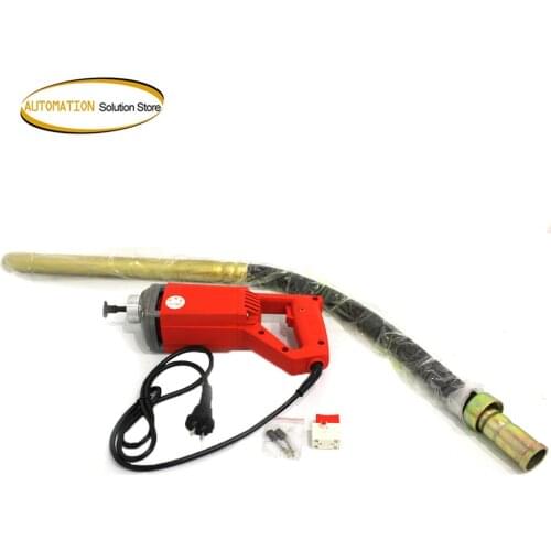 220V Concrete Vibrator 35mm Stable Voltage 800W Motor Construction Tools 351-A High Quality