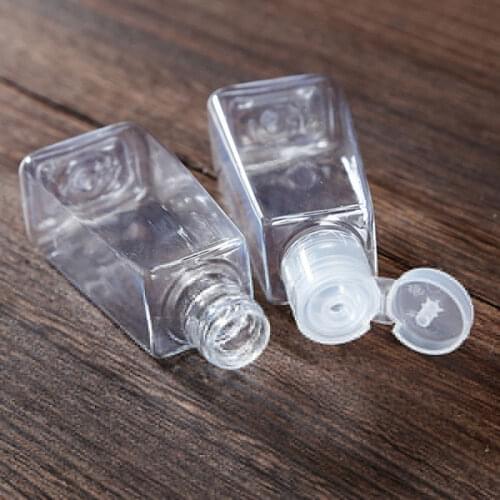 30ml/50ml makeup clear bottle Reusable Portable Mini Size Alcohol Spray Bottle Hand Sanitizer Travel Small Holder