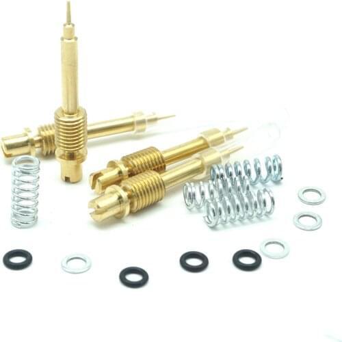 4 Carburetor Pilot Air Mixture Screws for HONDA CB750C/F/K DOHC 80-82 CB750SC Nighthawk 82-83 CB900C Custom 80-82 Rebulid Parts