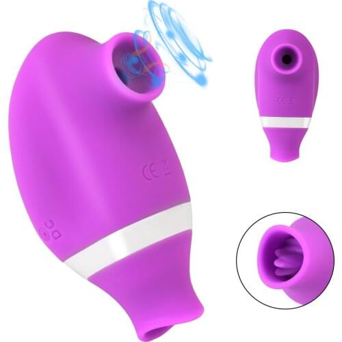 7 Speeds Sex Oral Licking Tongue Vibrating G spot Stimulation Sex Toys for Women Nipple Sucking Clitoral Sucking Vibrator
