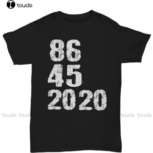 86 45 2020 Anti Trump T-Shirt I Hate Trump Not My President Funny Political Tee Tshirts