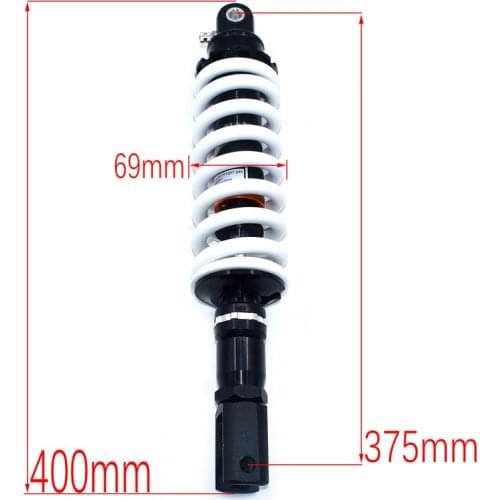 375MM Hole to Hole Length Motorcycle Rear Shock Absorber Damping Adjustable 375 suspension After The Shock for BSE Kayo CRF KLX