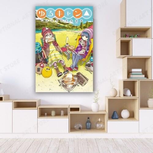 Anime Vivy -Fluorite Eye’s Song Poster Decoration Art Home Decor Bedroom Kids Room Living Sofa Wall Decor Canvas HD Poster